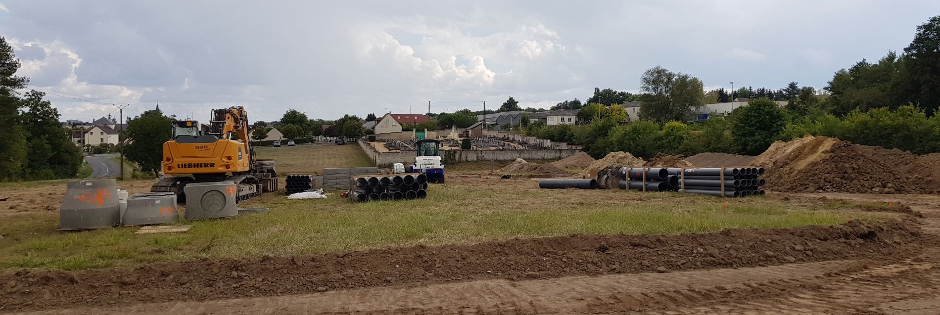 Construction de lotissement en Indre-et-Loire